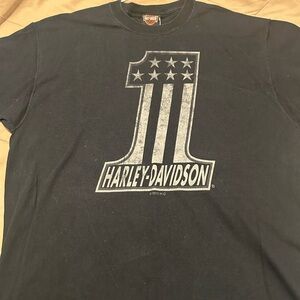 Harley-Davidson Black Graphic T-Shirt